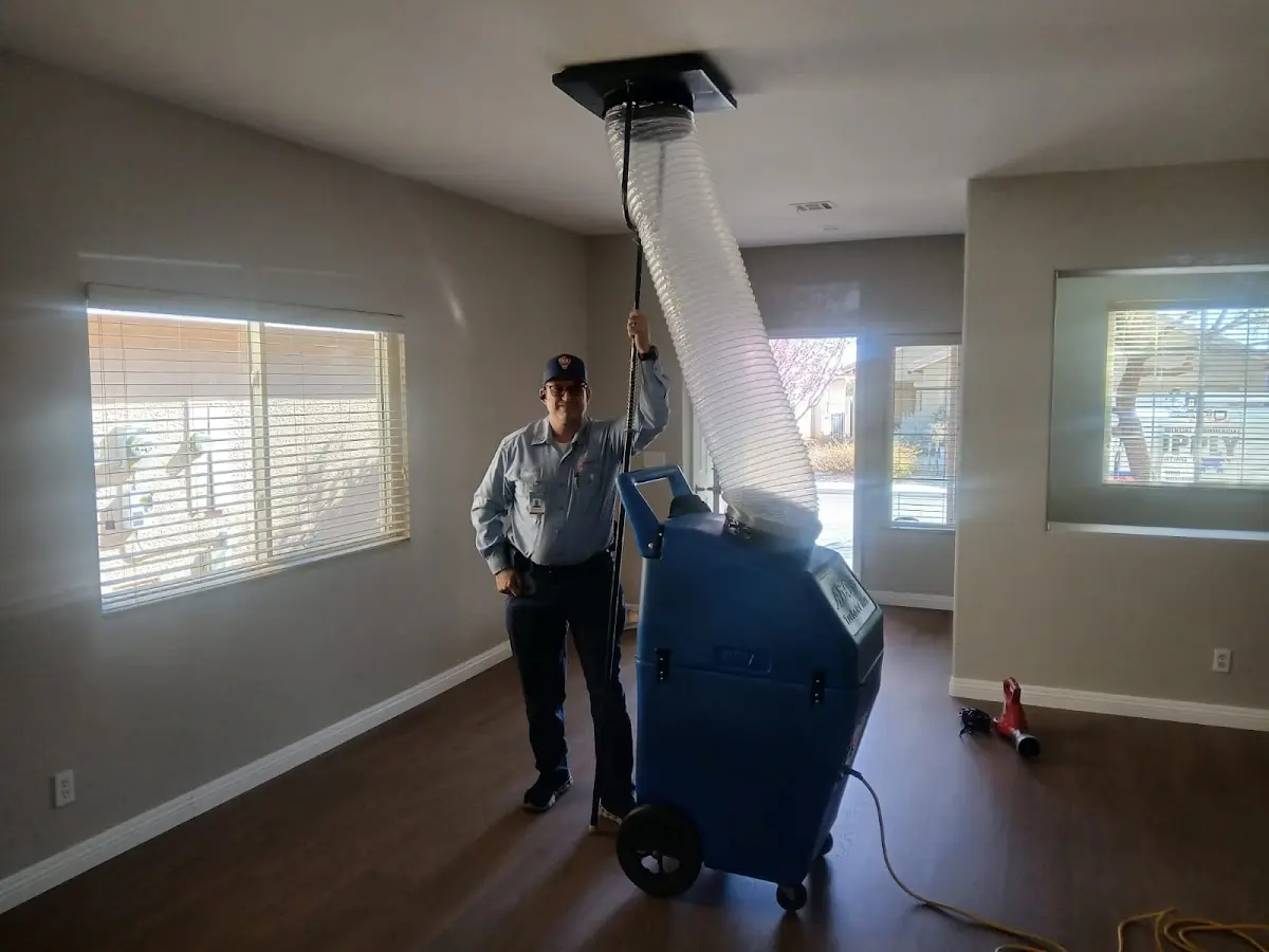 Professional Emergency HVAC Repair work inside a Weslaco home